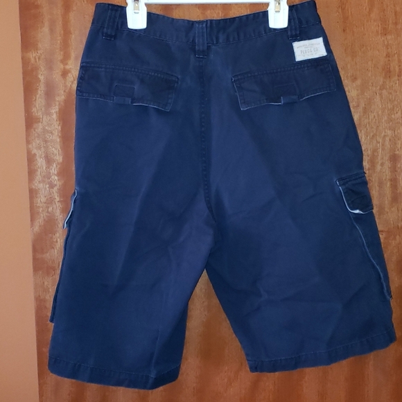 MEN'S NAVY CARGO SHORTS - Picture 6 of 7